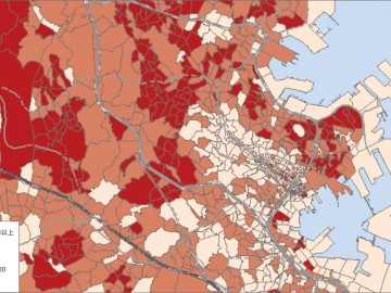 年収階級別世帯数推計データ（行政区分地図版）
