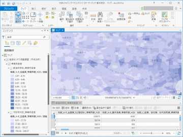 ESRIジャパン データコンテンツ スターターパック：基本統計