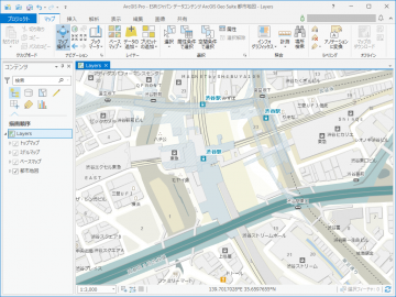 ArcGIS Geo Suite：住居レベル住所＋都市地図パック