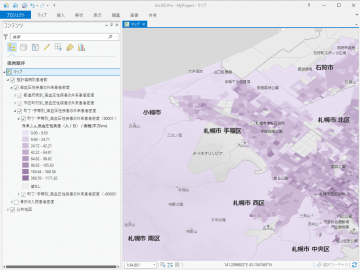 ArcGIS Stat Suite：推計傷病別患者数