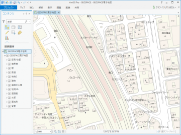 GEOSPACE 電子地図